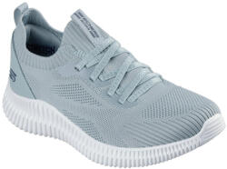 Skechers BOBS GEO LITE - DIVINE LOOK női bebújós zsályaszínű sportcipő 117427-SAGE