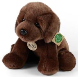 Rappa Plüss ülő labrador kutya 30 cm KÖRNYEZETBARÁT (RP208940)