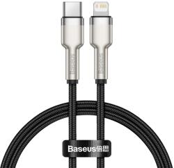 Baseus Cafule Metal Series Datový Kabel USB-C - Lighting 20W 0.25m Black