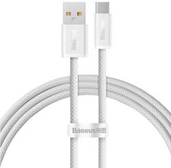 Baseus CALD000602 Dynamic Series Fast Charging Datový Kabel USB - USB-C 100W 1m White (Pošk. Balení)