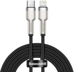 Baseus Cafule Metal Series Datový Kabel USB-C - Lighting 20W 2m Black