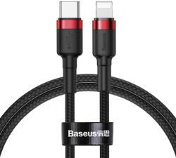 Baseus Cafule Datový Kabel USB-C - Lighting 20W 1m Red/Black