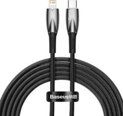 Baseus Glimmer Series Fast Charging Datový Kabel USB-C - Lighting 20W 2m Black