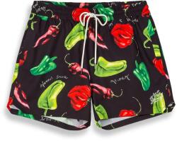 GRIMEY Бански гащета Grimey The Red Hot swimming shorts - Black (Black)