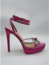 Chic Сандали Chic Women's Diamante Platform Heeled Sandal - Fuchsia