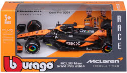 Bburago 1/43 F1 versenyautó - Mclaren MCL38 (Oscar Piastri) (38214)