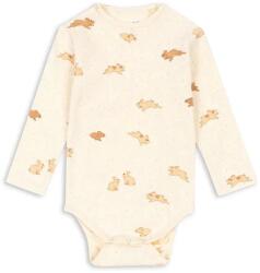 Konges Sløjd pamut baba body MINNIE BODY GOTS KS103559 - bézs 68