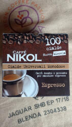 Caffe Nikol kávé párna (100 db a dobozban; 100 Ft/db) (10400236)