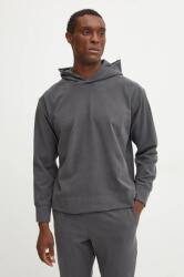 Calvin Klein kapucnis pulcsi otthoni viseletre szürke, sima, kapucnis, 000NM2678E - szürke XL
