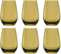  Pahare - colorat, Elements, set de 6, masline, 465 ml Pahar