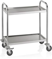  Carucior servire cu 2 rafturi, 70, 5 x 41 x 84 cm