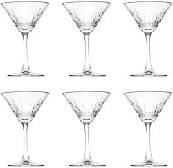  Pahare cocktail, pahare de baut Set de 6 - Elysia, 220 ml Pahar
