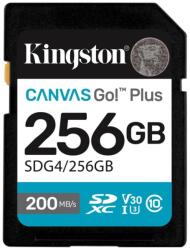 Kingston SDXC Canvas Go Plus 256GB SDG4/256GB