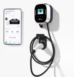 ZENCAR wallbox 6-16A / 11 kW 3 fázisú fali töltő 5 méteres Type 2 kábellel
