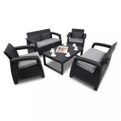 Keter Corfu Large II Lyon 6+1 szett grafit 232300_223233_223175_6_2