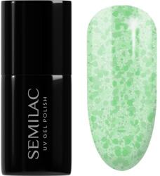 Semilac UV Hybrid Crushed_ICE gél körömlakk UV / LED-es lámpákhoz árnyalat 494 Frozen Pistachios 7 ml