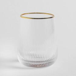 home&you Pahar home&you 10433040201 Vanesa Sticla Transparent Auriu (10433040201) Pahar
