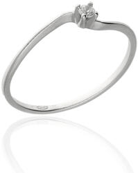 Gold rings AU84850 - 14 karátos női arany eljegyzési gyűrű Méret: 50 (AU84850)