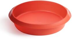 Lékué LEKUE Lékué Round Cake klasszikus tortaforma, 26 cm | piros (1210726R01M033)