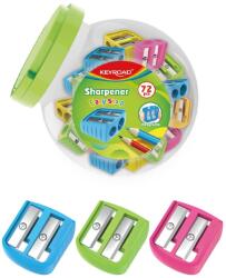 Keyroad Hegyező 2 lyukú 72 db/display Keyroad Easy-sharp vegyes színek (KR972273) - web24