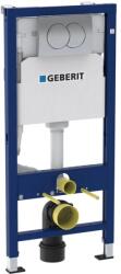 Geberit Rezervor WC incastrat, Geberit Duofix Delta 458.133. 21.2, 50 x 112 cm, 3-6 L, clapeta actionare inclusa (458.133.21.2)