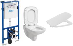 Roca Rezervor WC incastrat + vas WC + capac, set Roca Debba A893104750, 2-6 L (A893104750)