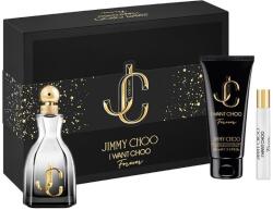 Jimmy Choo Set cadou Jimmy Choo I Want Choo Forever pentru femei Femei EDP 100 ml + EDP 7, 5 ml + 100 ml loțiune de corp