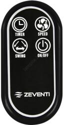 ZEVENTI - Дистанционно управление за вентилатори freeze черен (zv0021)