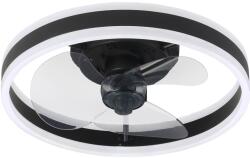 Brilagi LED осветително тяло с вентилатор, димируемо, 30W, 230V, 3000-6500K, чер (BG1621)