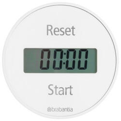 Brabantia Cronometru de bucătărie Brabantia 107787, afișaj digital, magnet, cronometru, alb (107787)