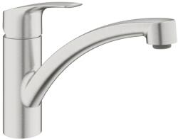 GROHE Baterie bucatarie Grohe Eurosmart New monocomanda crom periat Supersteel (33281DC3)