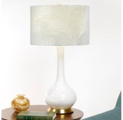 Elstead Lighting Elstead MILO-AB-TL-FDEB - Asztali lámpa MILO 1xE27/60W/230V szürke ED0711 (ED0711)