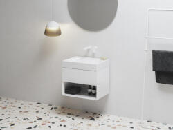 RAVAK SD Lite 60 fürdőszobai szekrény mosdó alá, fényes fehér X000001855 (X000001855)