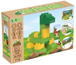 BiOBUDDi Brontosaurus | építőjáték | 21 db építőkocka | BiOBUDDi BB-0185 (BB-0185)
