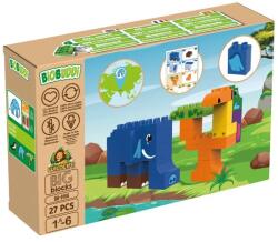 BiOBUDDi Dzsungel | építőjáték | 27 db építőkocka | BiOBUDDi BB-0106 (BB-0106)