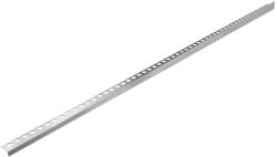 Balneo vágható inox lejtést beállító léc 120 cm, balos/króm D0101010210-1 (D0101010210-1)
