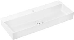 Hansgrohe Xevolos E Pultra ültetett mosdótál 120x48 csaplyukkal túlfolyó nélkül SmartClean, fehér 61113450 (61113450)
