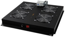 Lande LN-FAN-THM-4FFS-BL ventilátor modul álló rackszekrényhez (rack_LN-FAN-THM-4FFS-BL)