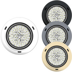 Reflektor MIDI-Clicker fóliás szürke SMD 72 WHITE LED 11W (21324)