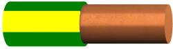 Prysmian H05V-U 1 mm2 zöld-sárga, MCs, Mcu 1; (300/500V) Egyerű Cu szerelő vezeték (20219596) (KB100137100)
