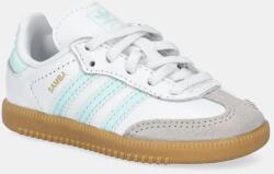 adidas Originals bőr sportcipő SAMBA OG türkiz, JP5489 - türkiz 22