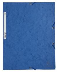 Exacompta Gumis mappa A/4 EXACOMPTA karton prespán, kék