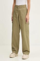 Dickies pamut nadrág DUCK CANVAS zöld, közepes derékmagasságú egyenes, DK0A864S - zöld 28