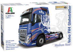 Italeri - Volvo FH4 Globetrotter med. Roof 1: 24 (3942s) (3942s)