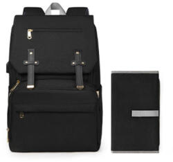 Dollcini Kismama Hátizsák - Többfunkciós, Vízálló, USB Porttal (546201)