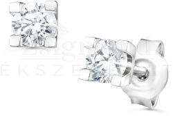  Ezüst fülbevaló - 4 x 4 mm (AG27525) 30-10691-610