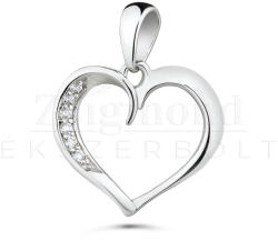  Ezüst szív medál (AG28392) 45-10059-610-99