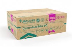 TUBELESS PRO 90 Mini tekercses kéztörlő 2 rétegű, fehér, 100% cellulóz, 92m, 12 tekercs/zsugor