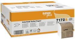 Celtex Save Plus hajtogatott toalettpapír recy, interfold, 2 réteg, 10x21cm, 40x225 lap - klin