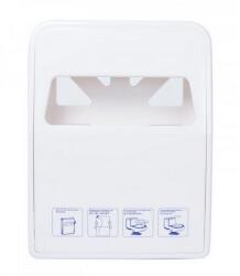 Alpha WC ülőke papír adagoló fehér 232x56x302mm 24db/karton